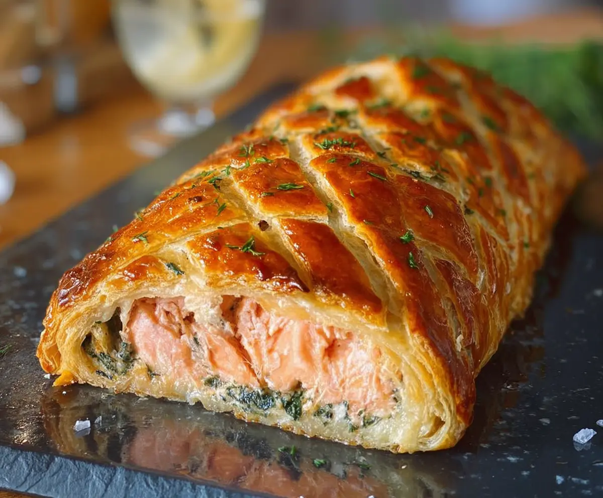 Easy Salmon Wellington Recipe