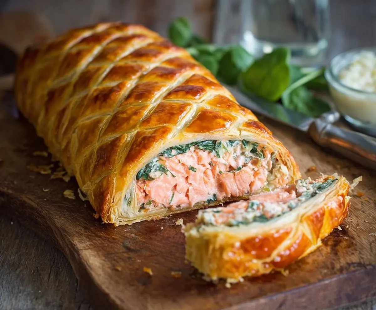Salmon Wellington Recipe
