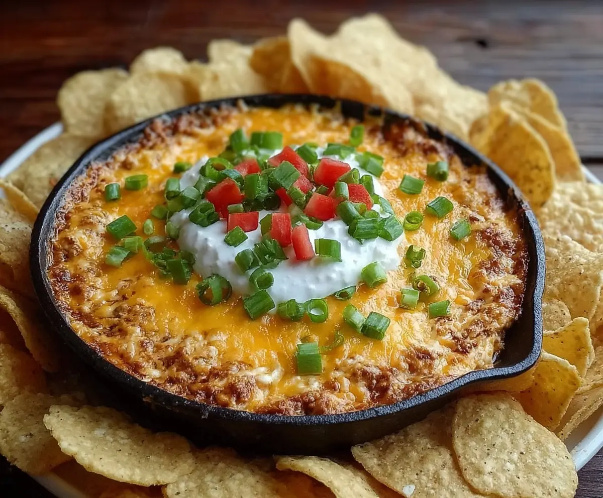Bold Cheesy Texas Trash Dip