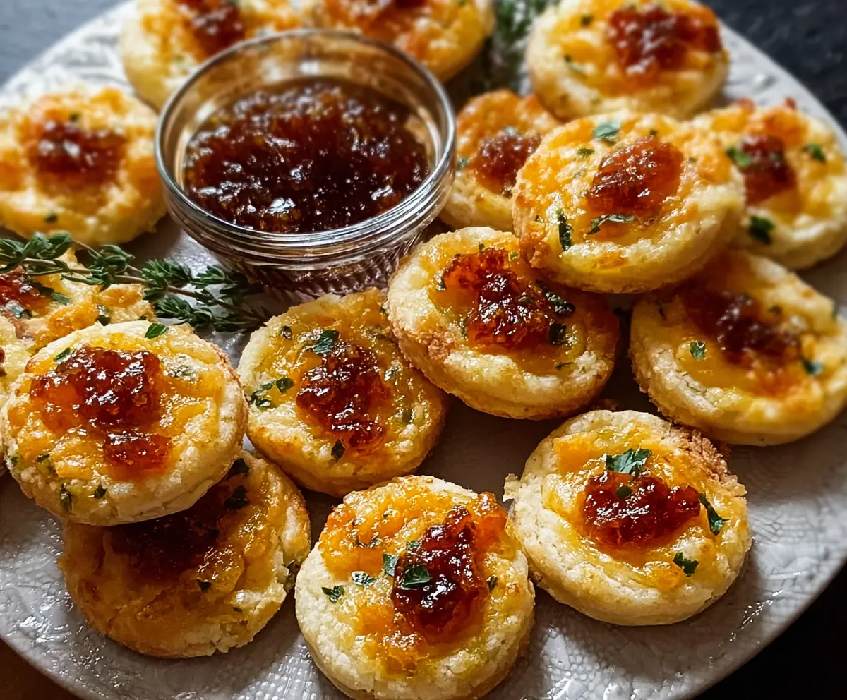 Easy Cheesy Thumbprint Appetizers