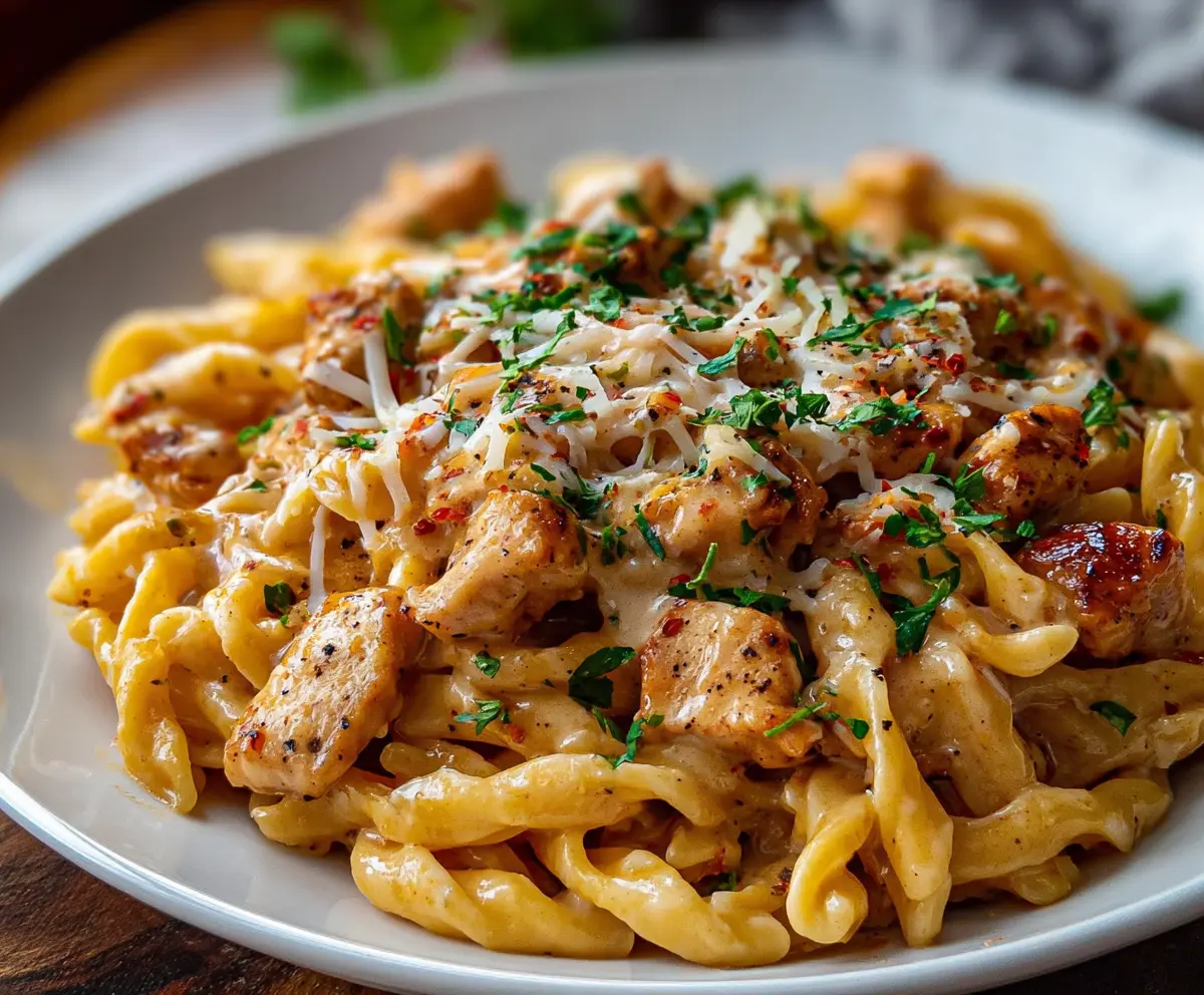 Easy Cowboy Butter Chicken Pasta