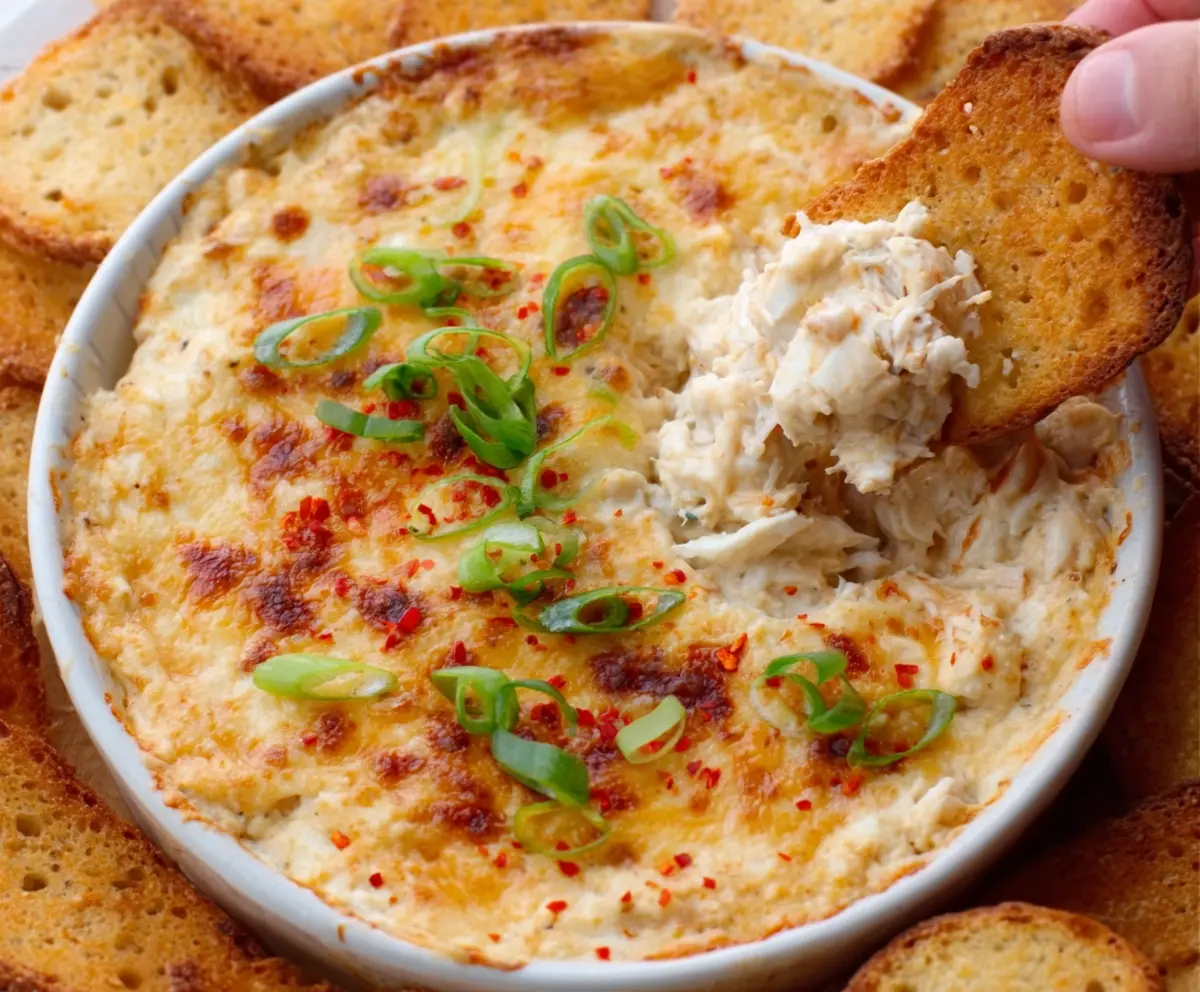 Easy Hot Crab Dip Recipe