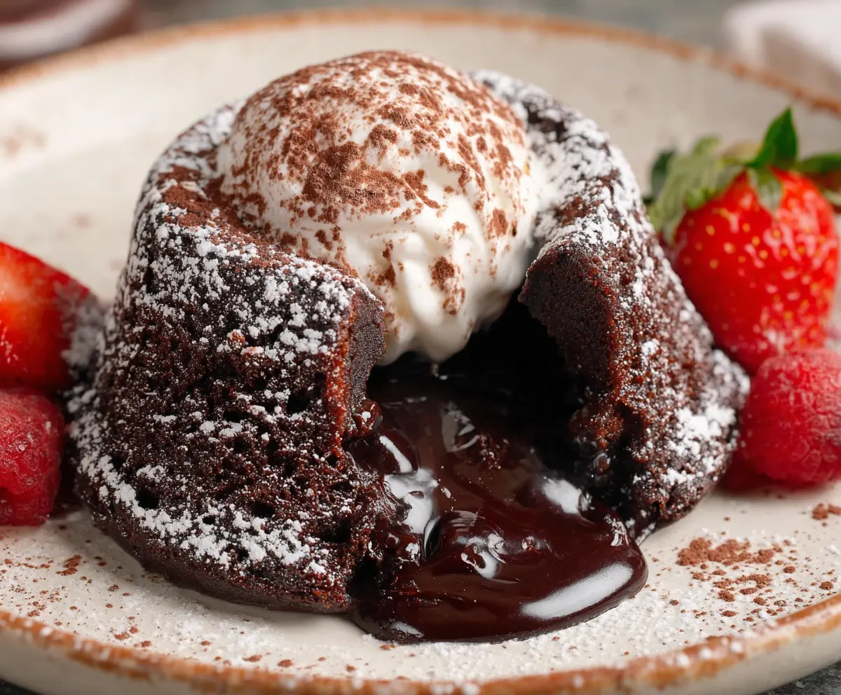 Easy Chocolate Lava Cake Recipe