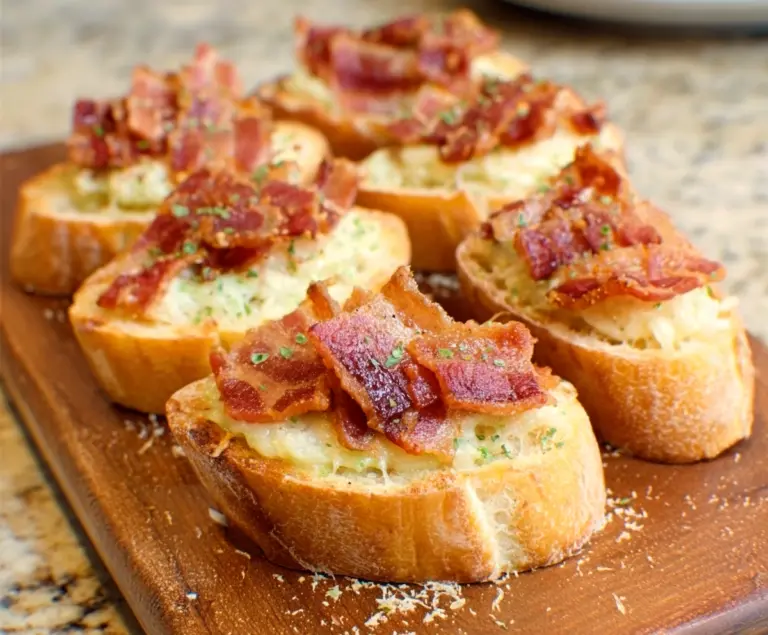Million Dollar Bacon Crostini