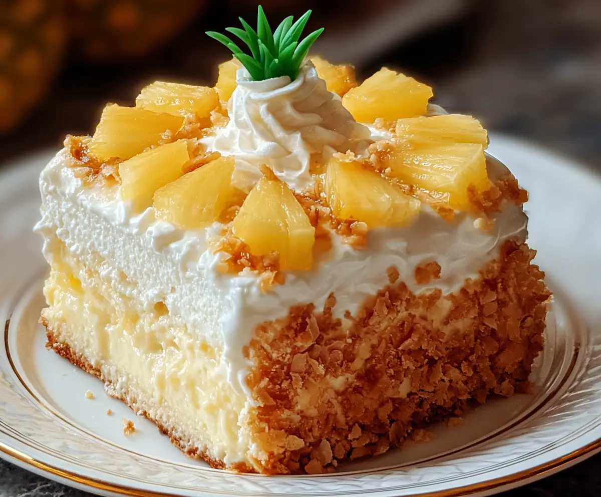 Easy Pineapple Heaven Cake Recipe