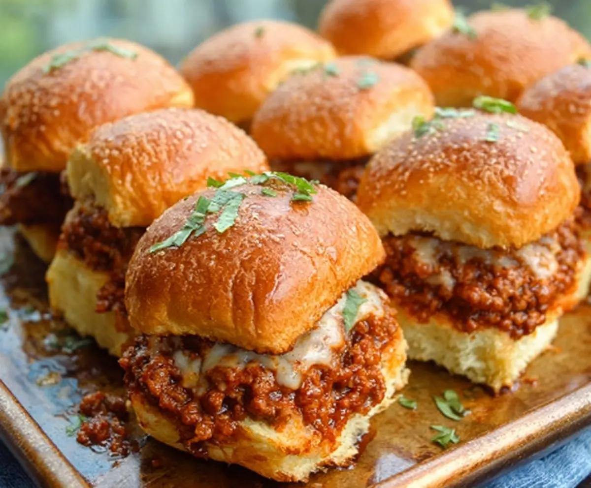 Easy Sloppy Joe Sliders Recipe