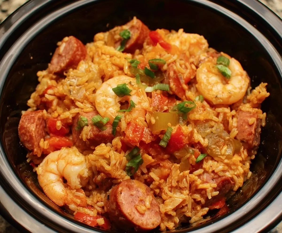 Easy Slow Cooker Jambalaya Recipe