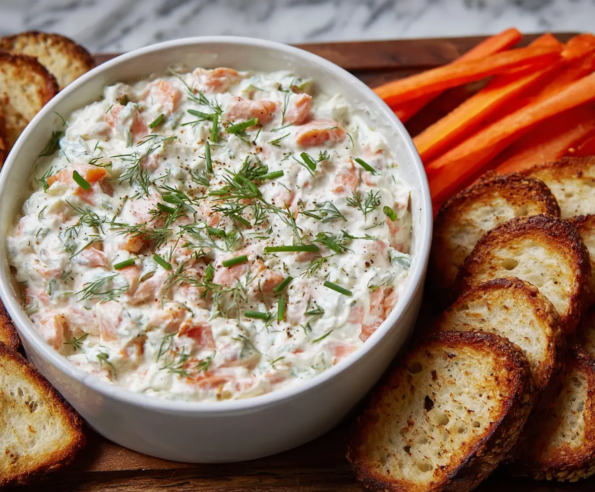 Easy Smoked Salmon Dip Recipe