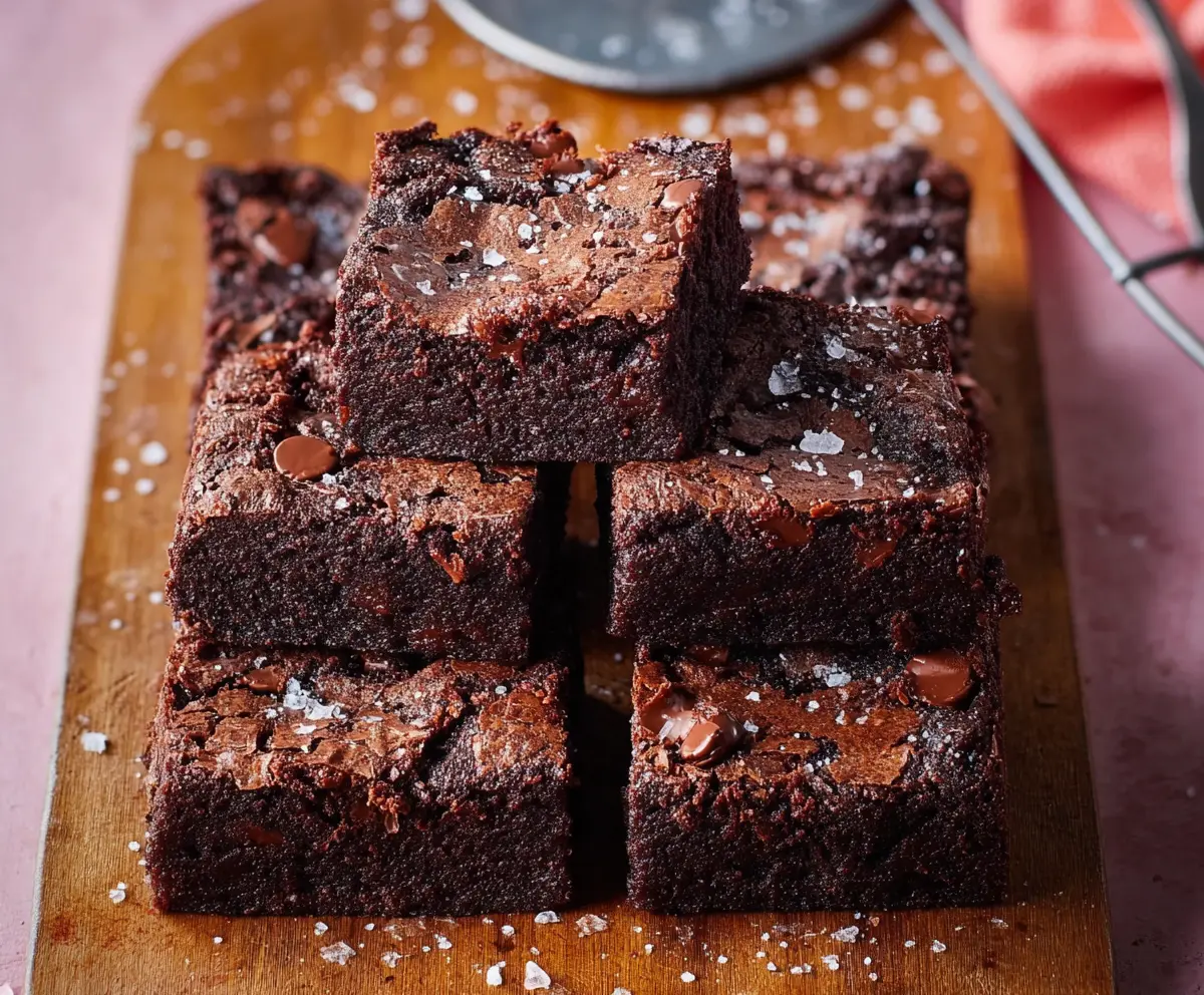 Easy Sourdough Discard Brownies