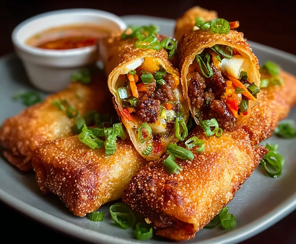 Crispy Voodoo Egg Rolls Recipe