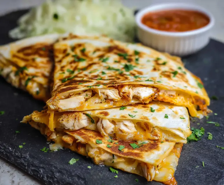 Cheesy Chicken Quesadillas