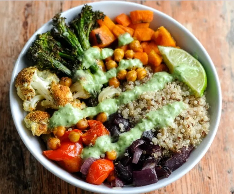 Clean Eating Quinoa Veggie Bowl
