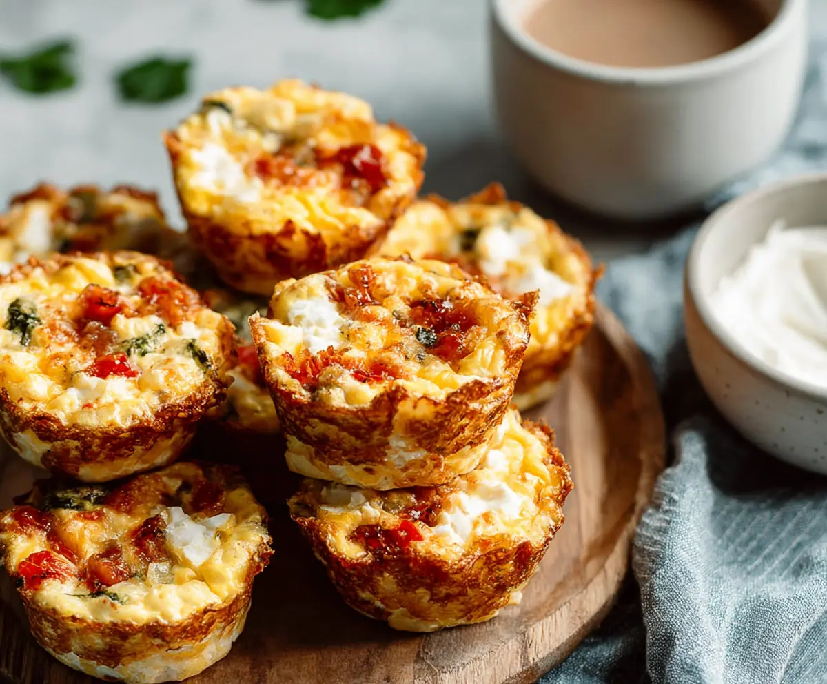 Easy Cottage Cheese Breakfast Muffins
