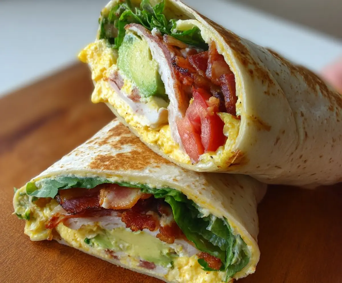 Easy Cottage Cheese Breakfast Wrap