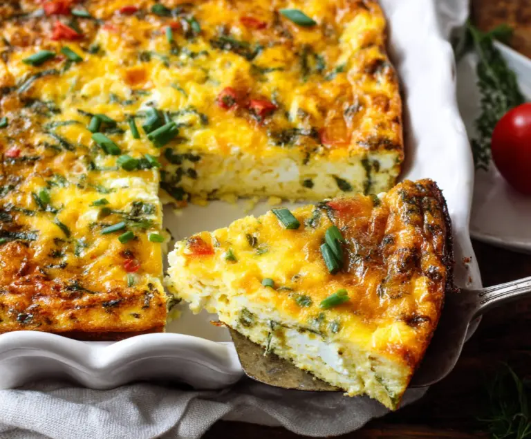 Cottage Cheese Egg Bake