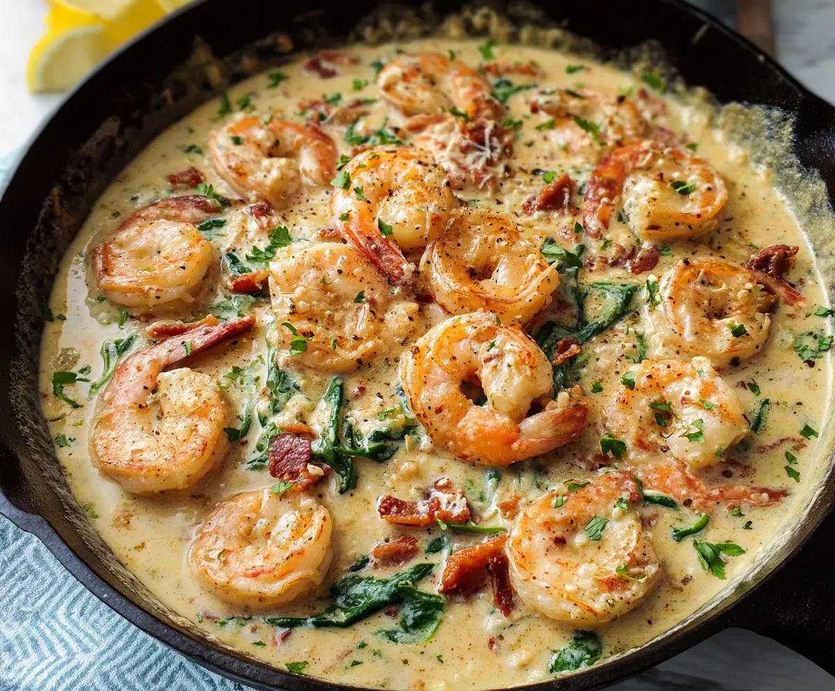 Creamy Tuscan Shrimp Recipe