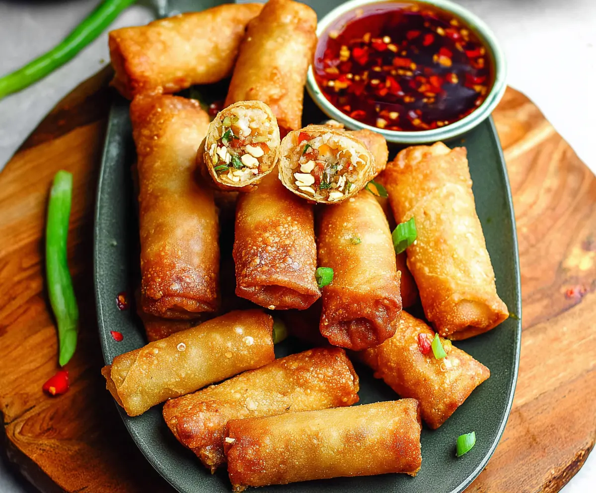 Crispy Spring Rolls Recipe