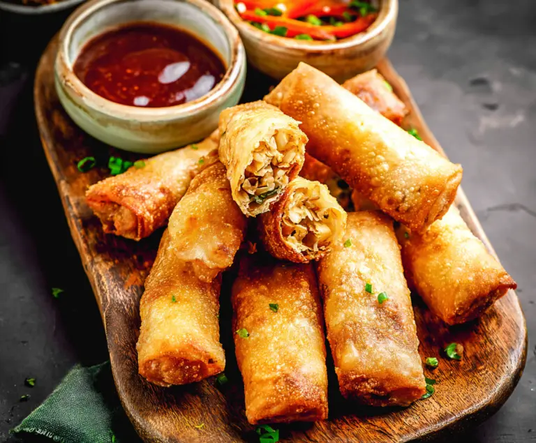 Crispy spring rolls