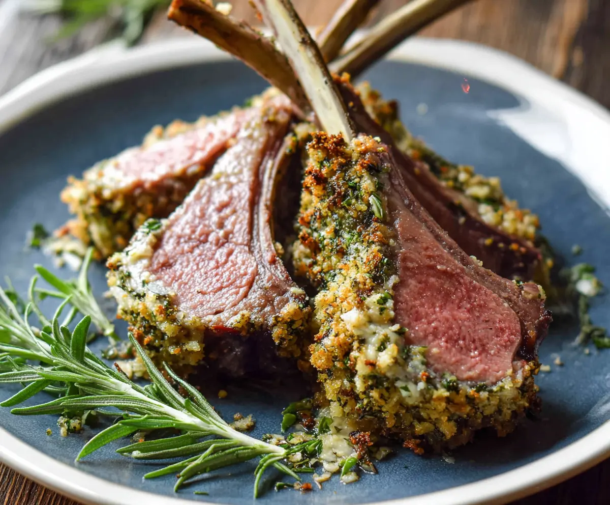 Easy Garlic Herb Lamb Chops