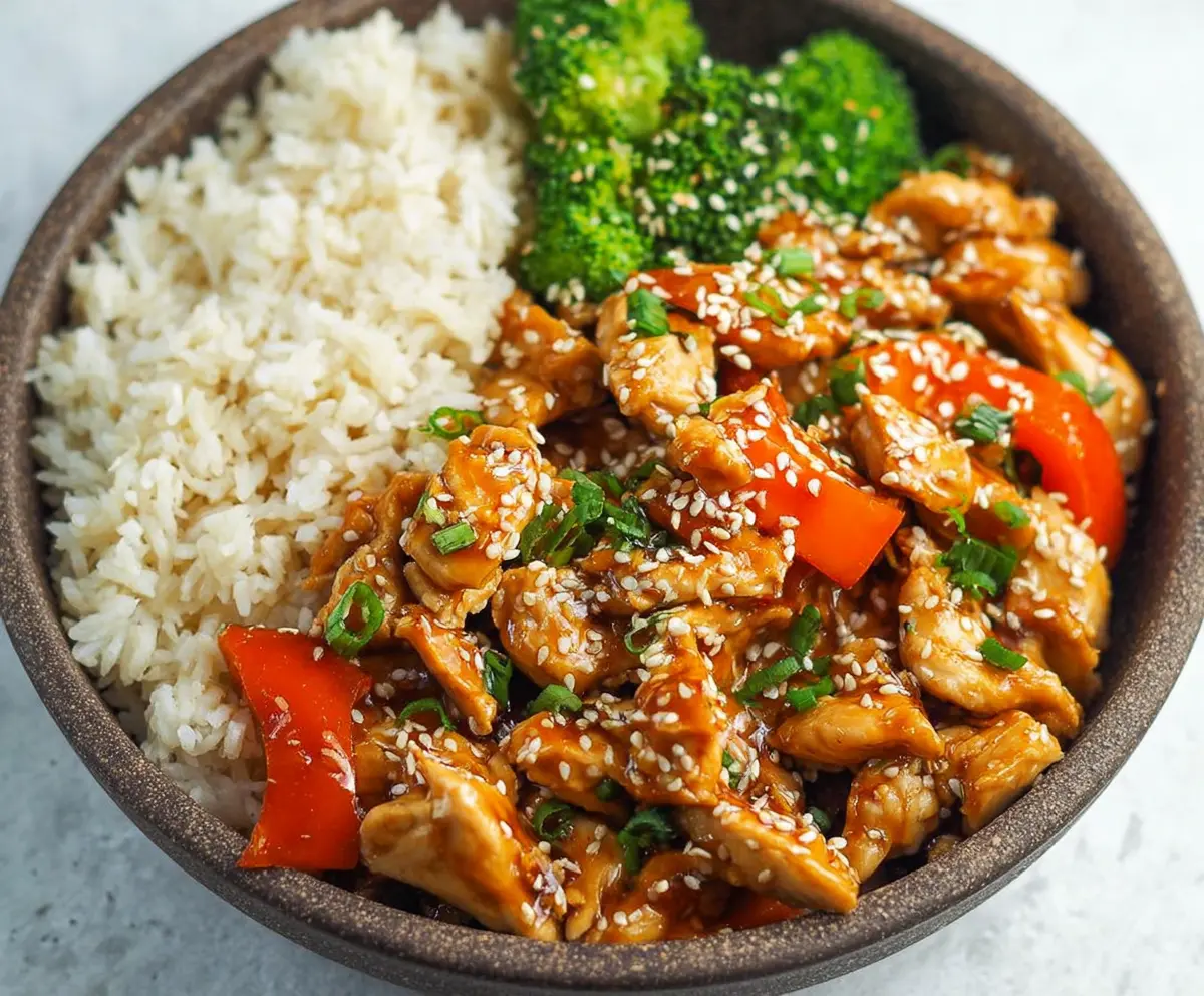 Easy Healthy Sesame Chicken