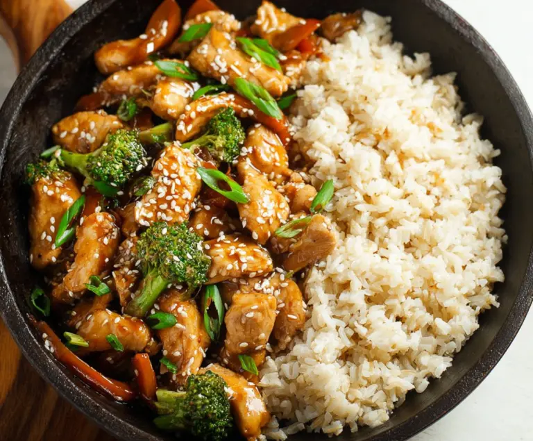 Healthy Sesame Chicken