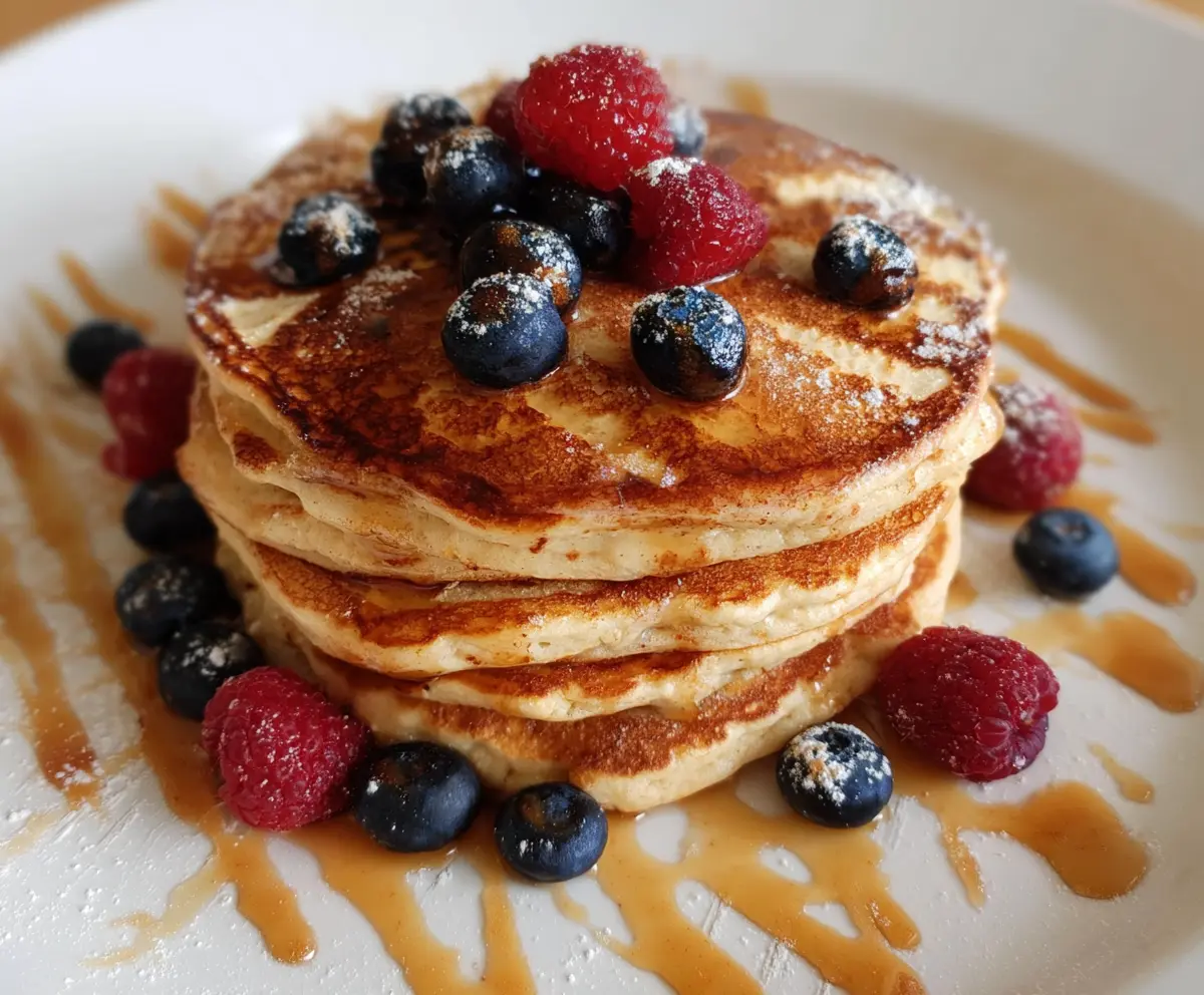 Easy High-Protein Cottage Cheese Pancakes