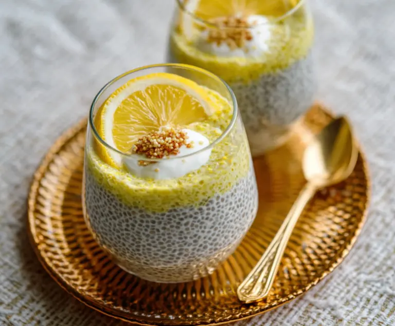 Lemon Cream Chia Pudding