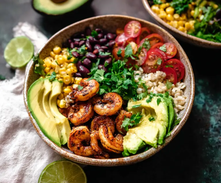 Mexican Shrimp Bowls