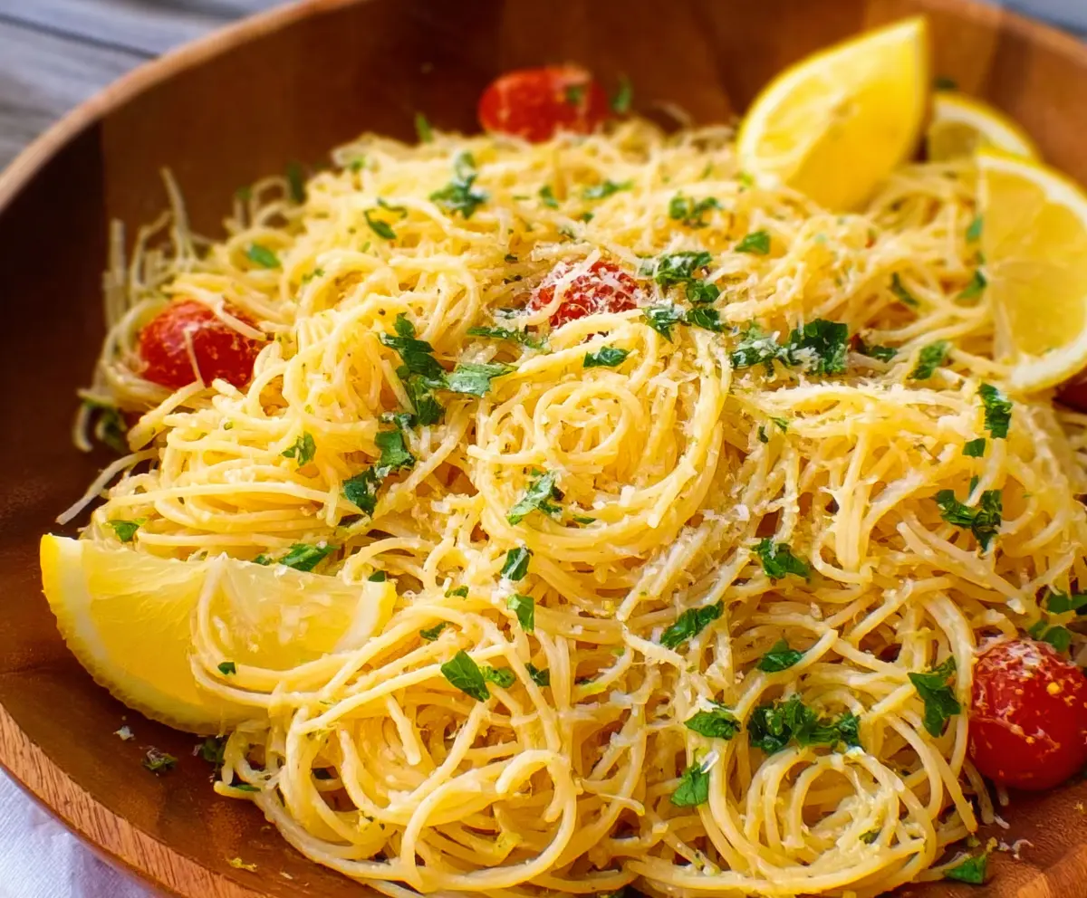 Easy Creamy Lemon Pasta Recipe