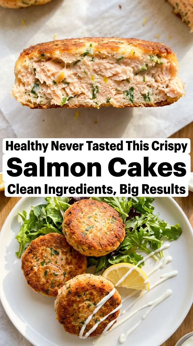 Crispy Canned Salmon Cakes golden crispy tender