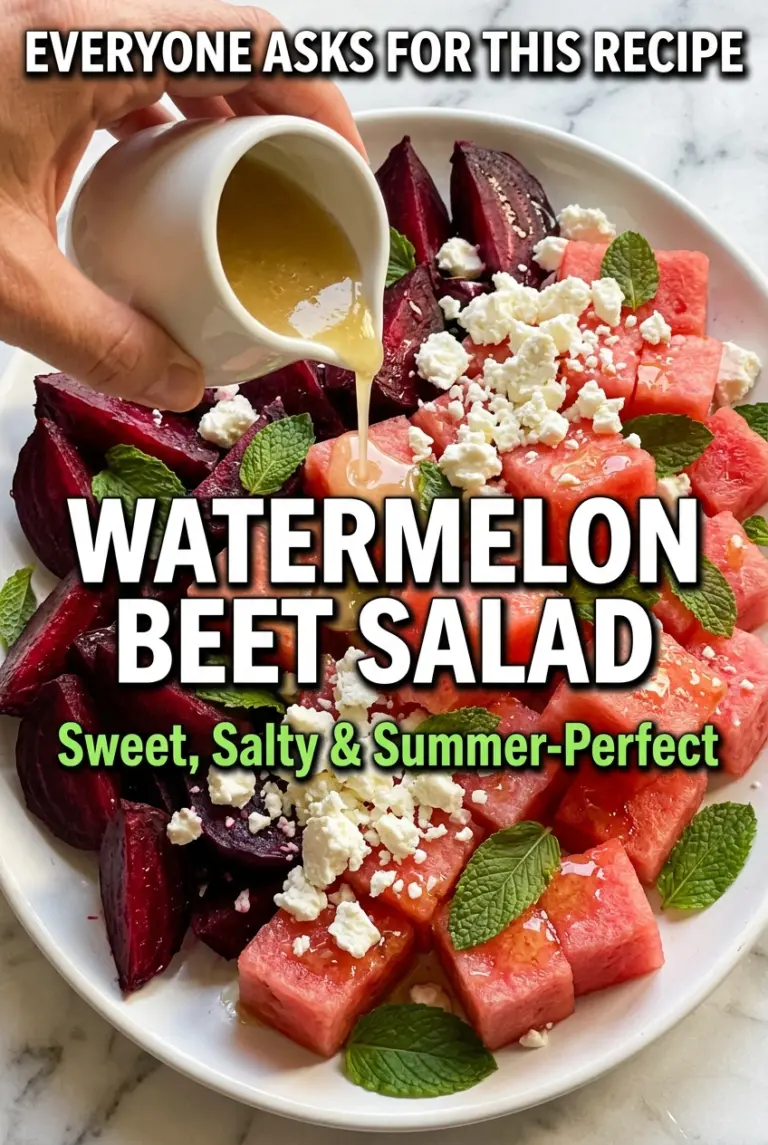 Watermelon Beet Salad