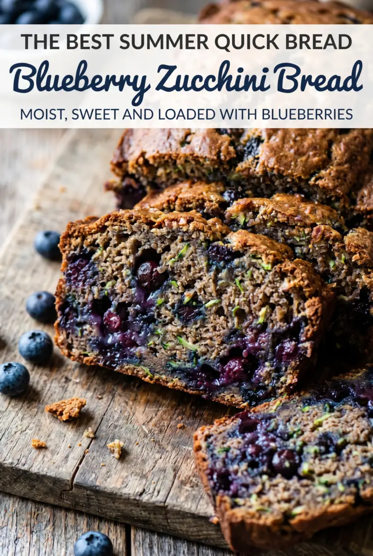 Blueberry Zucchini Bread