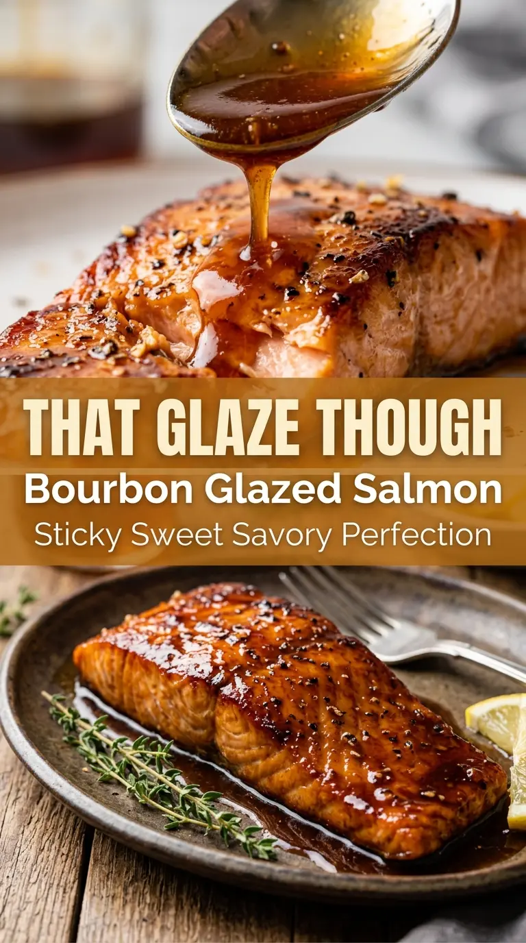 Bourbon Glazed Salmon