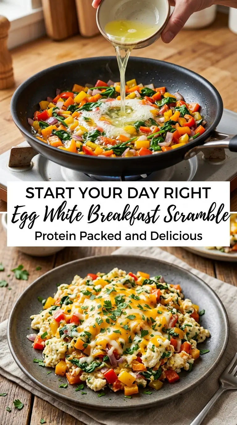 Egg White Breakfast Scramble
