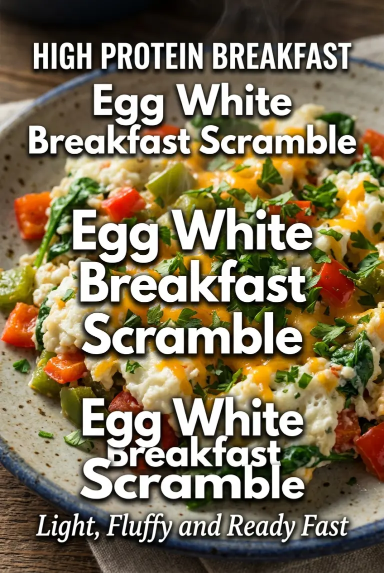 Egg White Breakfast Scramble