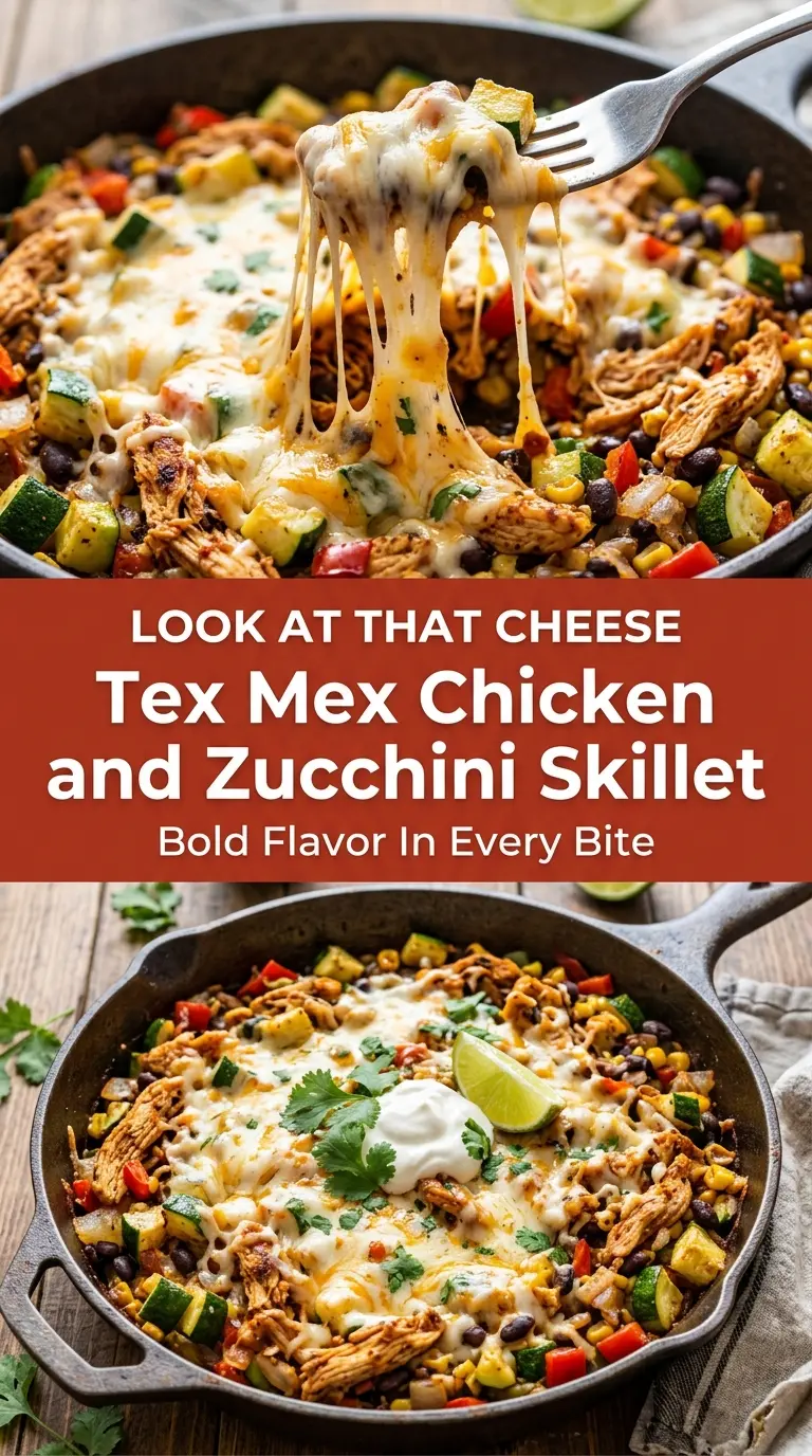 Tex Mex Chicken and Zucchini