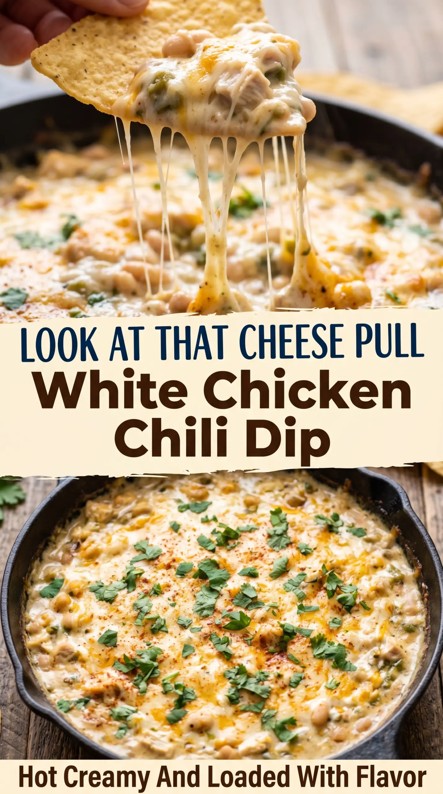 White Chicken Chili Dip