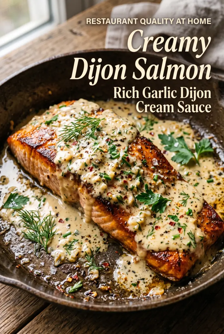 Creamy Dijon Salmon