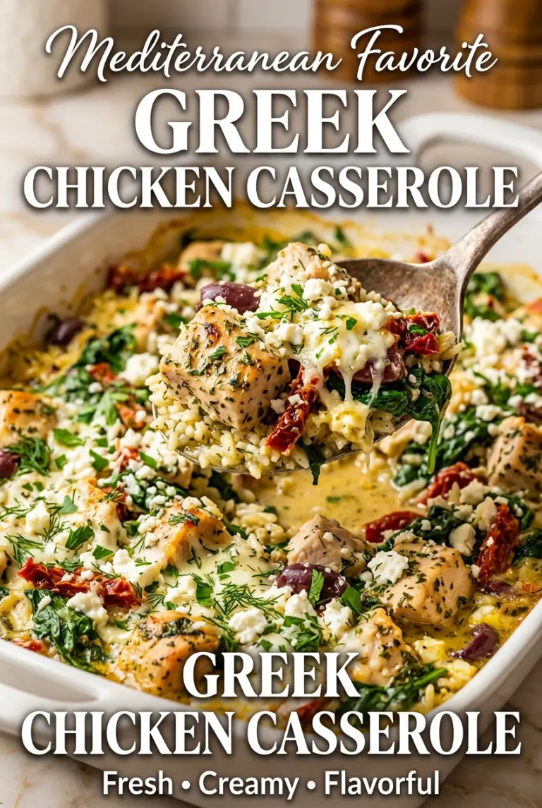 Greek Chicken Casserole