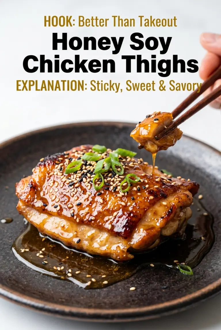 Honey Soy Chicken Thighs