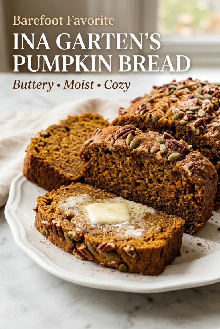 Ina Garten’s Pumpkin Bread