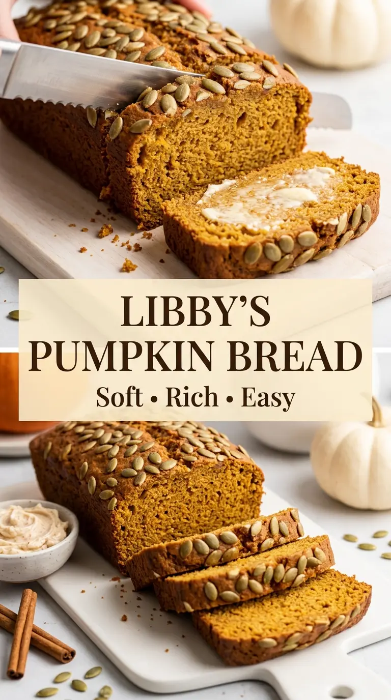 Libby's Pumpkin Bread moist tender crumb