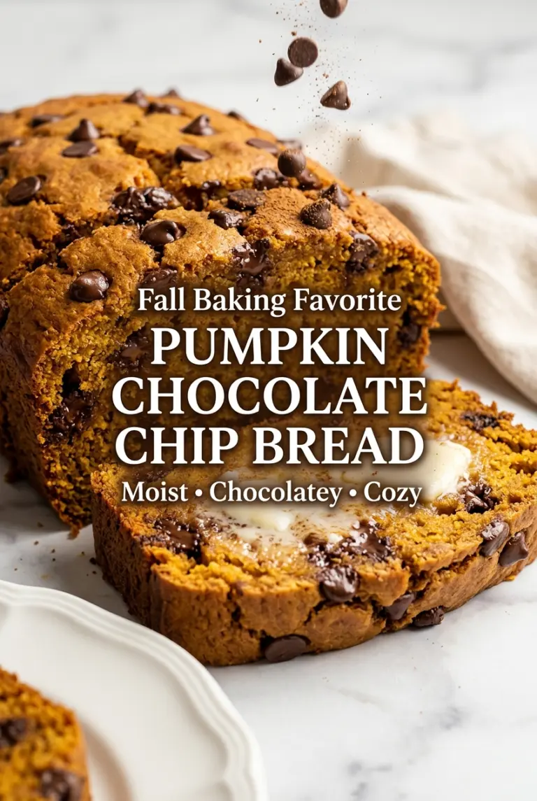 Pumpkin Chocolate Chip Bread