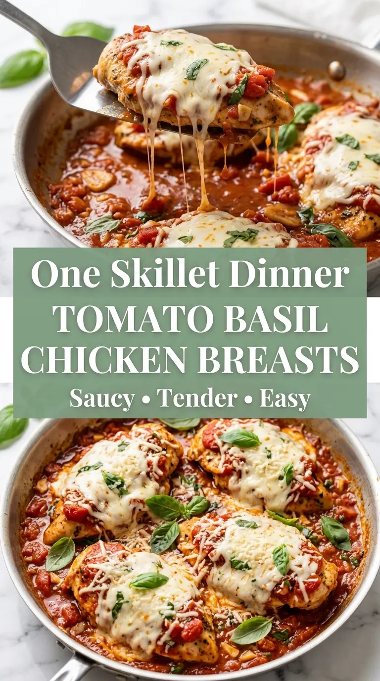 Tomato Basil Chicken Breasts