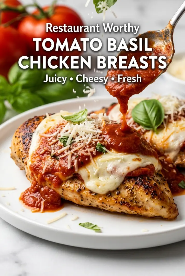 Tomato Basil Chicken Breasts