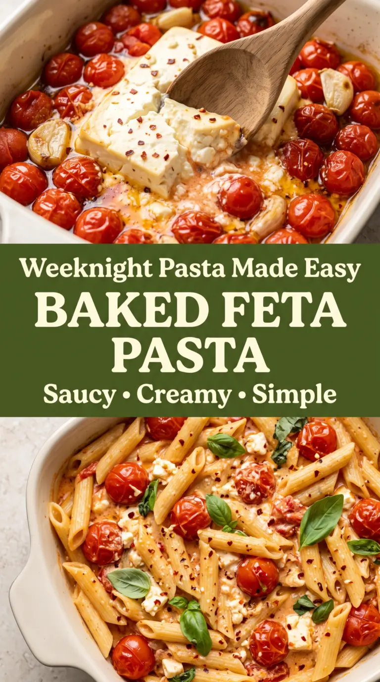 Baked Feta Pasta