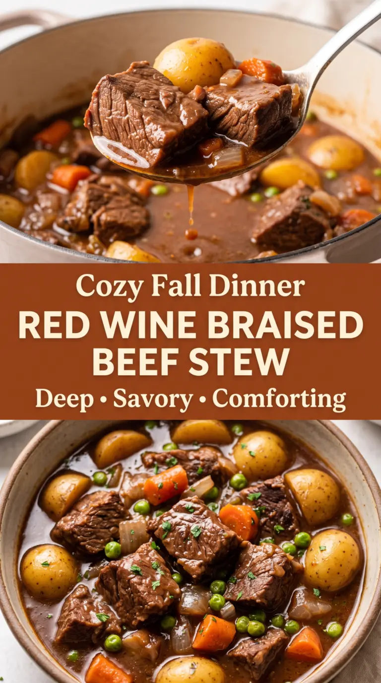 Red Wine Braised Beef Stew