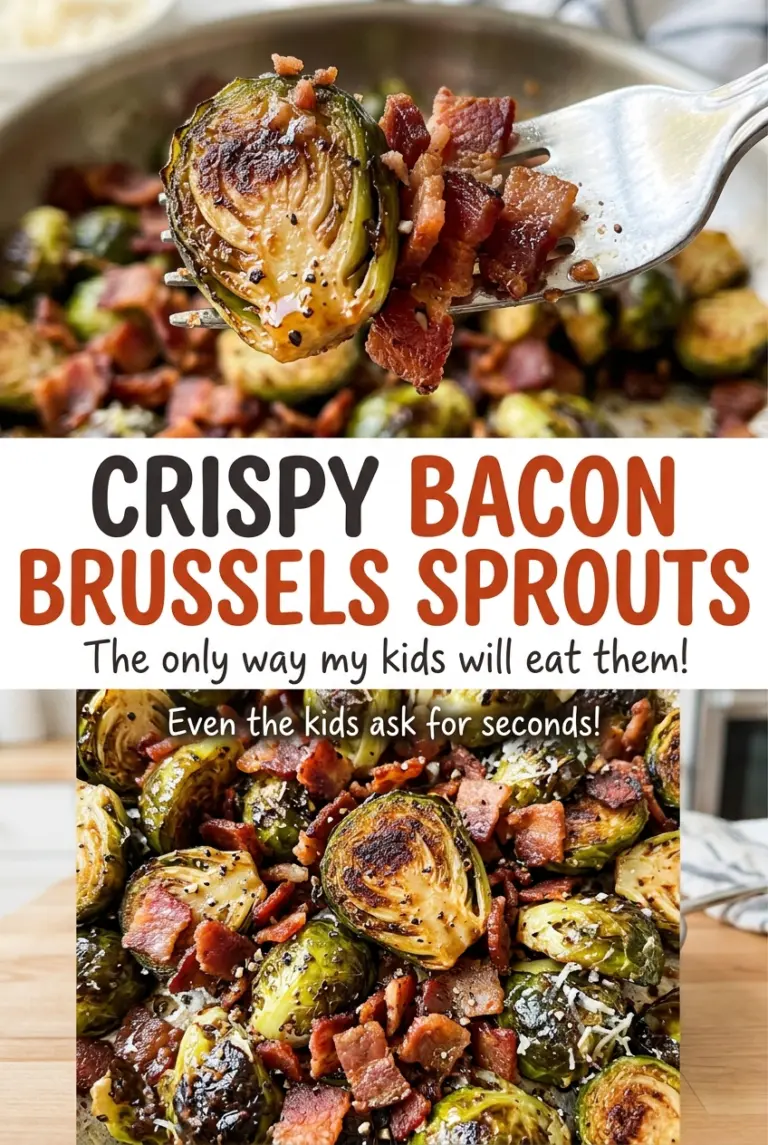 Crispy Bacon Brussels Sprouts