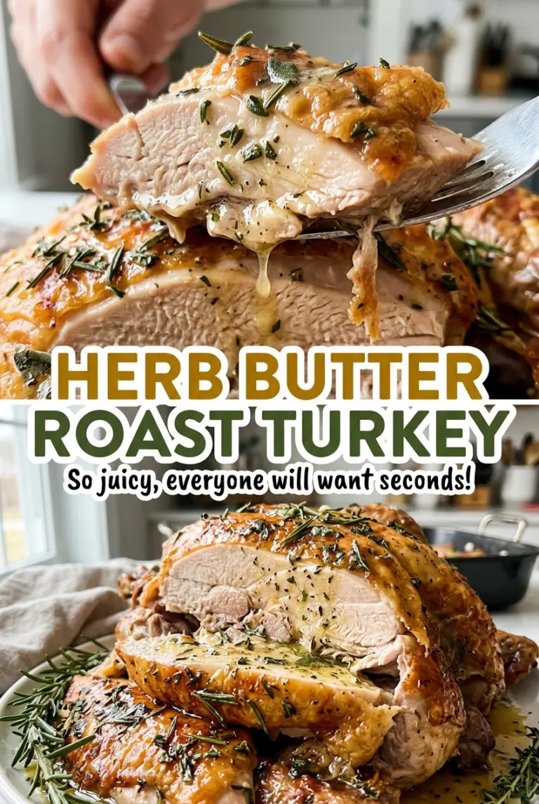 Herb Butter Roast Turkey