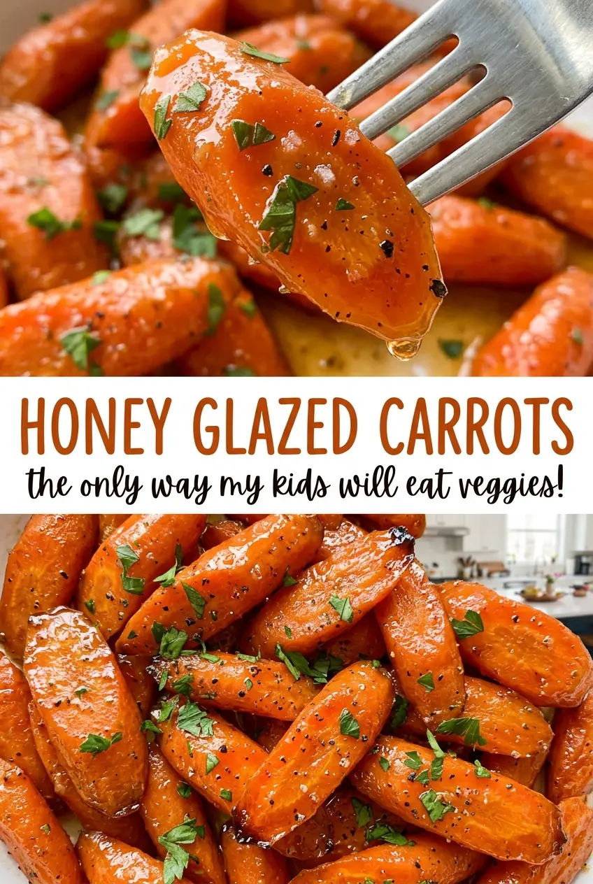 Honey Glazed Carrots glossy tender rounds
